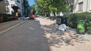 Remont ulicy Odolańskiej i problem odpadów