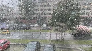 Chwilowe załamanie pogody w Warszawie