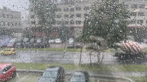 Chwilowe załamanie pogody w Warszawie