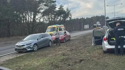 Kolizja na Bielanach 