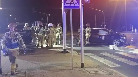 Wypadek w Sękocinie
