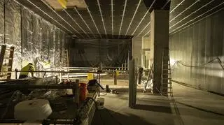 Prace przy budowie drugiej linii metra na Bemowie - listopad 2025