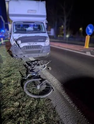 Wypadek w miejscowości Drobin