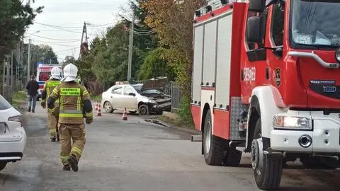 Wypadek w miejscowości Laszczki