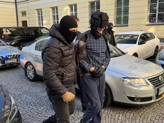 Zatrzymanie Krzysztofa B.