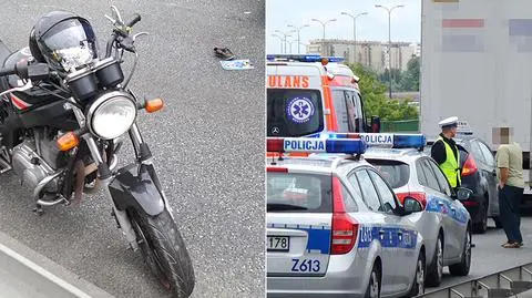 Dwa wypadki na Siekierkowskim. Praga stanęła w wielkich korkach