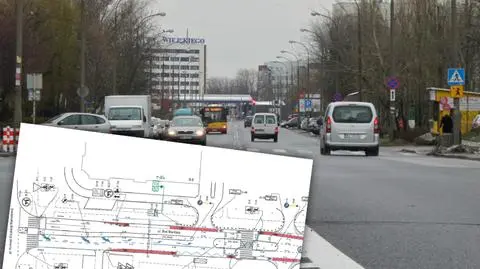 Tak zwężą Bartóka. Społecznicy: pasy rowerowe kończą się parkingiem 