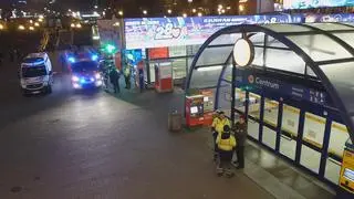 Akcja służb na stacji metra Centrum