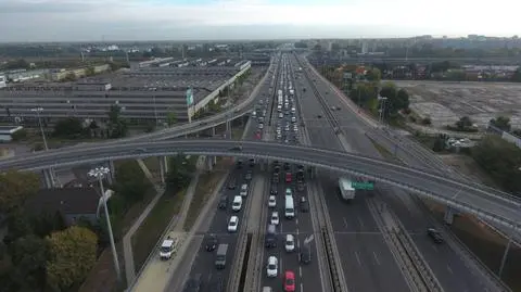Korek na Grota. Zderzenie czterech aut