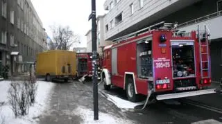 Wybuch w mieszkaniu na ul. Grochowskiej