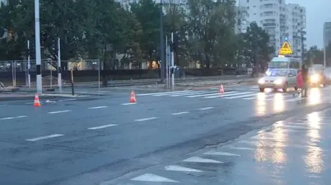 Autobus 509 potrącił pieszą na pasach