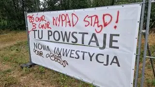 Na części terenu "Psiej Górki" pojawiło się ogrodzenie