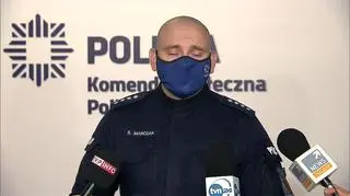 Rzecznik KSP opisuje, jak wyglądała próba zamachu na policjantów