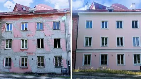 Ściany pękały, wilgoć zżerała elewację. Kamienica na Mariensztacie jak nowa