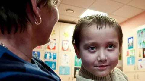 Tomek po przeszczepie wreszcie w domu