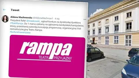 Ratusz ogłosił konkurs na dyrektora Teatru Rampa