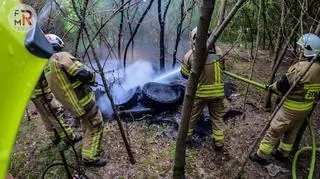 Pożar, do którego wyjeżdżali strażacy 