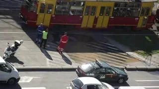 Awaria wodociągowa na Towarowej
