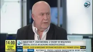 Paweł Moczydłowski o ataku Kajetana P.