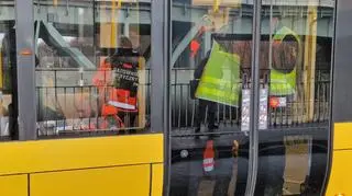 Zderzenie tramwajów na moście Gdańskim