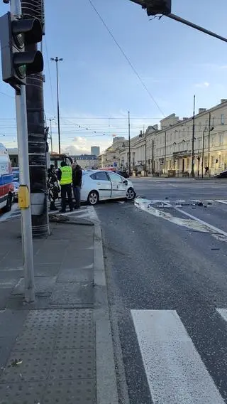 Kolizja na placu Bankowym