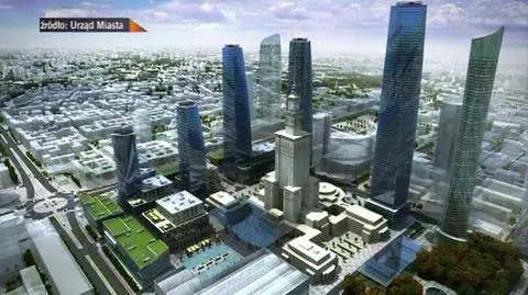 Wieżowce w centrum