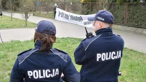 Protest Obywateli RP pod domem Jarosława Kaczyńskiego