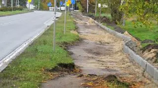 Ruszyły prace przy ścieżce pieszo-rowerowej na Drewny