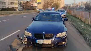 Policjanci zatrzymali nietrzeźwą kierującą bmw