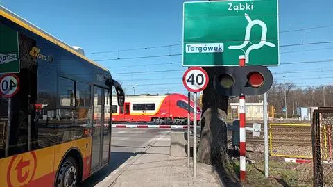 Przejazd kolejowy w ciągu ulicy Chełmżyńskiej