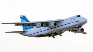 An-124 nad Okęciem / fot. Lotniskoch Chopina