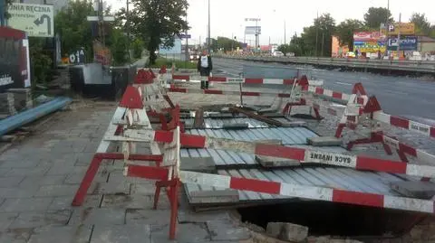 Budowa S2 zabrała chodniki w al. Krakowskiej