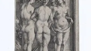 Albrecht Dürer, "Cztery wiedźmy", 1497