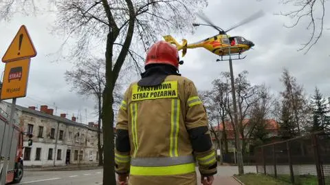 Potrącenie w Żyrardowie