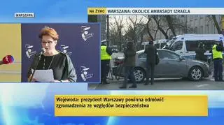 Ewa Gawor o działaniach miasta w sprawie zgromadzenia