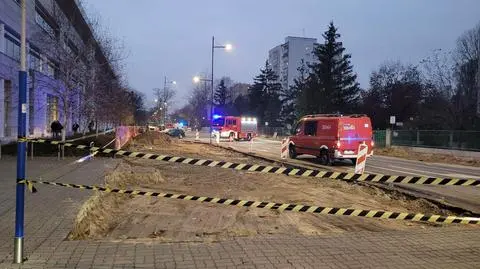 Wyciek gazu na Bielanach, ewakuowano pracowników urzędu