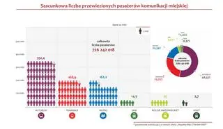 Liczba pasażerów WTP w roku 2020