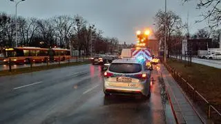 Do zdarzenia doszło na Czerniakowskiej 