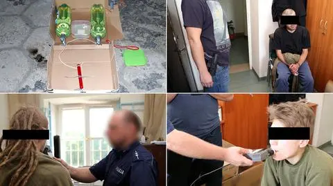 Chcieli wysadzić radiowozy, by odegrać się za Poznań?