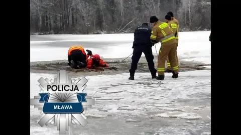 Zamarznięte zbiorniki wodne pobudzają wyobraźnię nie tylko dzieci, ale także dorosłych