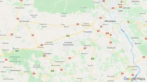 Zderzenie tira i auta osobowego pod Żyrardowem. Jedna osoba nie żyje