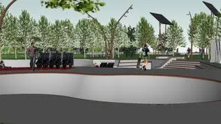 ... oraz skatepark / fot. dzięki uprzejmości autorów projektu