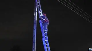 Pożar w miejscowości Krosna Wieś