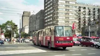 Ikarus 280 na ulicy Świętokrzyskiej