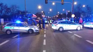 Protest rolników w Warszawie