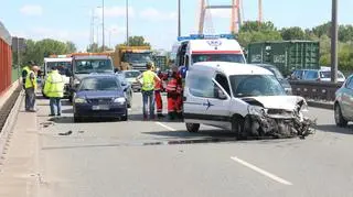 Wypadek na Trasie Siekierkowskiej