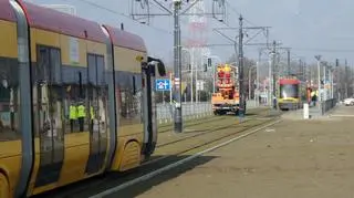 Ruch tramwajowy wstrzymany