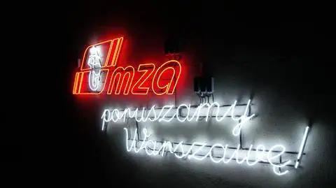 Jak przed wojną i w latach 60. Nowy neon na budynku MZA