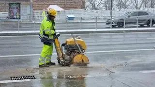 Prace na wiadukcie Trasy Łazienkowskiej