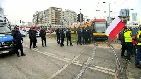 Ośmiu protestujących rolników z zarzutami